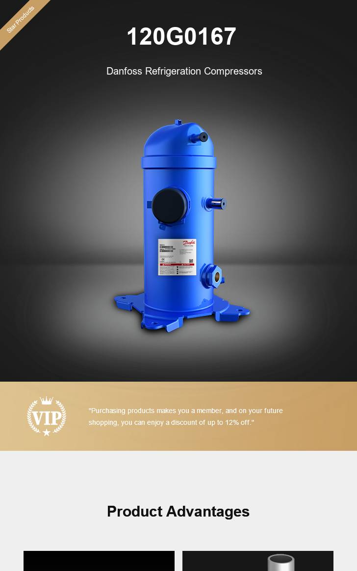 Danfoss Compressor 120G0167, technical parameters pdf, structure diagram